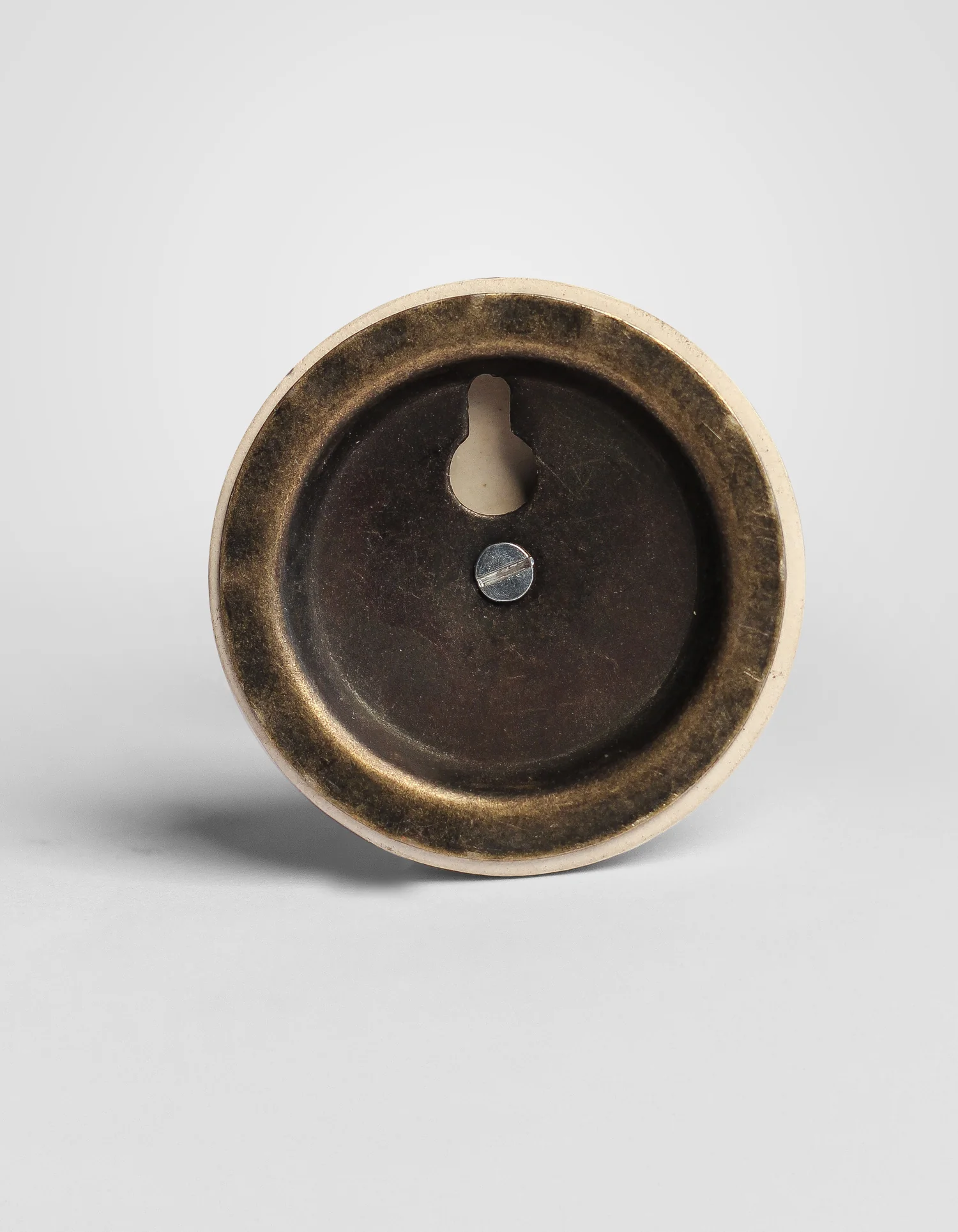 Orange Embossed Ceramic Round Wall Hook - Image 5