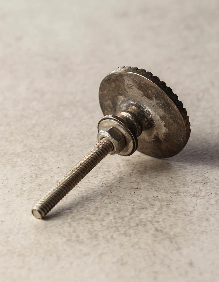 Red Center Metal knob - Image 3